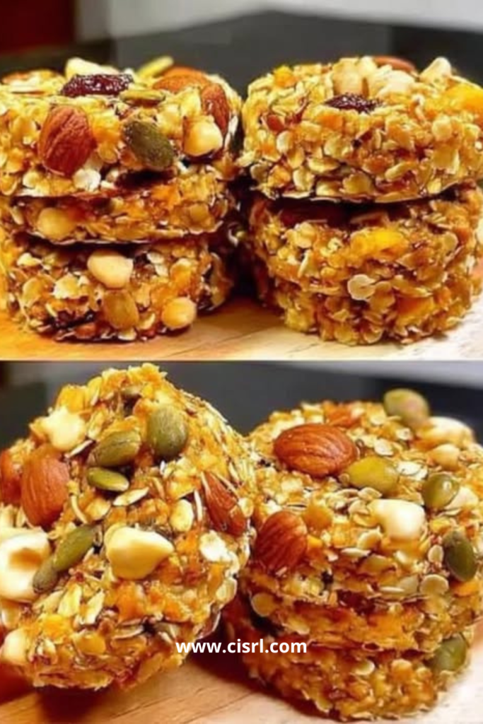 Assortiment de biscuits sains aux noix, graines, cacahuètes et sésame, sans farine ni sucre raffiné